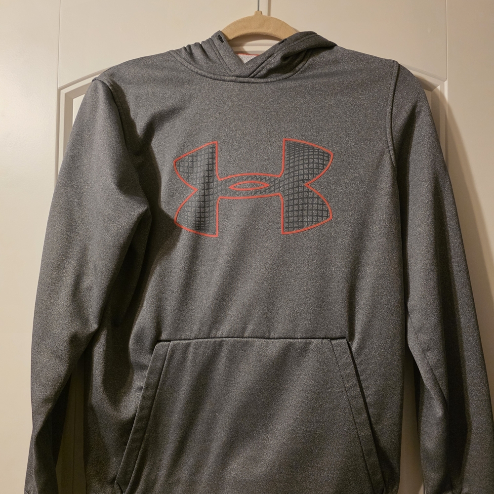 Under Armour Men's Gray Hoodie /Coldgear